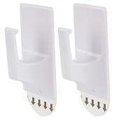 Крючки самоклеящиеся Park ABS, 2 шт 008080 Крючки самоклеящиеся Park ABS, 2 шт 008080