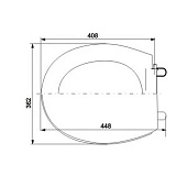  Сиденье для унитаза Pro СУ 80.07.80 