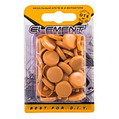  Заглушки для рамного дюбеля вишня (35 шт) "Element" 