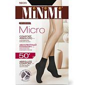  Носки женские MINIMI Micro 50, цвет Moka, размер единый 