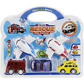 Игровой набор Транспорт, 3 машины 2 самолета, 21х18 см, на блистере, 6988 Игровой набор Транспорт, 3 машины 2 самолета, 21х18 см, на блистере, 6988