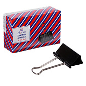  Зажим для бумаг 12шт 51мм черный  Attomex (12/720) /4131305/ 