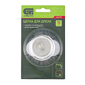 Щетка чашка д/дрели 75мм витая пров.Сибртех Щетка чашка д/дрели 75мм витая пров.Сибртех