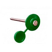 Гвоздь со шляпкой, зел 75х0.36 (100шт) Гвоздь со шляпкой, зел 75х0.36 (100шт)