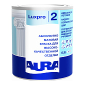 Краска для стен и потолков латексная AURA Luxpro 2" 0,9 л Краска для стен и потолков латексная AURA Luxpro 2" 0,9 л