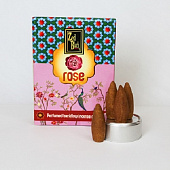 Благовония Zed Black Rose, стелющийся дым, 10 конусов, 19460 Благовония Zed Black Rose, стелющийся дым, 10 конусов, 19460