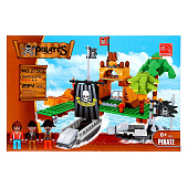 Конструктор Pirates 234 детали, Пираты на острове, 32х21 см, коробка, 27503 Конструктор Pirates 234 детали, Пираты на острове, 32х21 см, коробка, 27503