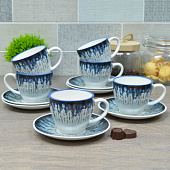  Набор чайный Blue star 12 предметов 6934 