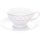  Набор чайных пар Repast Серебряная сетка 200 мл (6 пар) 