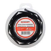 ТУТ 6,0/3,0 мм черная REXANT (уп. 2,44 м) ТУТ 6,0/3,0 мм черная REXANT (уп. 2,44 м)