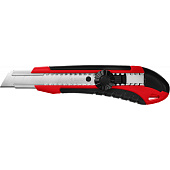 Нож с винтовым фиксатором М-18В, сегмент. лезвия 18 мм, ЗУБР Нож с винтовым фиксатором М-18В, сегмент. лезвия 18 мм, ЗУБР