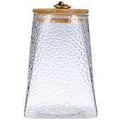 Банка стеклянная с бамбуковой крышкой, 750 мл Linea CIOTTOLO 93-HO-CI-01-750 Банка стеклянная с бамбуковой крышкой, 750 мл Linea CIOTTOLO 93-HO-CI-01-750