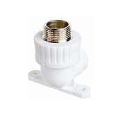 Угольник комб с креп НР 25-1/2" PPR Угольник комб с креп НР 25-1/2" PPR