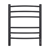  Полотенцесушитель электрический Классик П6 450х600 черный матовый 90Вт конструкционная сталь 4670078527578 Terminus 