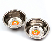 Набор из 2 рельефных мисок на подставке, 2 х 350 мл   5505029 