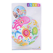  INTEX Мяч пляжный 51см, с ярким рисунком, 3 вида, 59040 