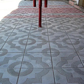 Плитка тротуарная Фантазия серая 300х300х35мм (11шт/м2) Плитка тротуарная Фантазия серая 300х300х35мм (11шт/м2)