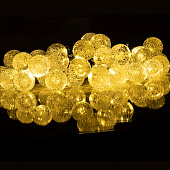  Садовая гирлянда шарики 30LED желтый теплый SLR-G05-30Y /ФАZА 