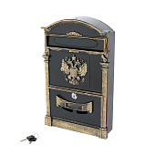 Ящик почтовый №4011В "Герб" (старая бронза) Аллюр Ящик почтовый №4011В "Герб" (старая бронза) Аллюр