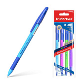 Набор ручек шариковых 4 шт Erich Krause R-301 Neon Stick&Grip 0.7 син 42023 (пакет) 42023 2498309 Набор ручек шариковых 4 шт Erich Krause R-301 Neon Stick&Grip 0.7 син 42023 (пакет) 42023 2498309