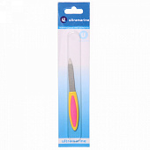  Пилка для ногтей металлическая Ultramarine - Радуга, цвет ручки микс, 14 см, 480-554 