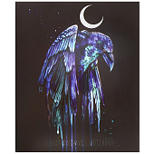 Тетрадь 48л. А5 гребень клетка Lunar dark Animals, 3312-48 Тетрадь 48л. А5 гребень клетка Lunar dark Animals, 3312-48