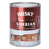 Антисептик HUSKY SIBERIAN полуматовый дуб 0,9л Антисептик HUSKY SIBERIAN полуматовый дуб 0,9л