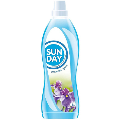  Кондиционер для белья Sunday 1л Нежность ириса 