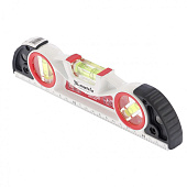 Уровень литой фрезерованный, алюминиевый, 3 глазка, 235мм, две ударные площадки Matrix Уровень литой фрезерованный, алюминиевый, 3 глазка, 235мм, две ударные площадки Matrix