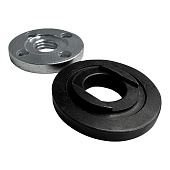 Комплект гайка М14 с опорным фланцем для УШМ Vertextools Комплект гайка М14 с опорным фланцем для УШМ Vertextools