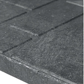  Полимер-песчанная плитка "Кенинсберг" 600х300х25, черная 