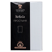 Простыня "HoReCa" 180х217, страйп-сатин (Белый) Простыня "HoReCa" 180х217, страйп-сатин (Белый)