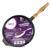 Сковорода чугунная 22см JENNA JN-00424 Сковорода чугунная 22см JENNA JN-00424