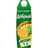 Добрый нектар Мультифрукт 1л ТП