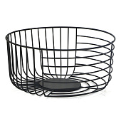 Фруктовница, матовый черный LB-16 BL Фруктовница, матовый черный LB-16 BL