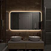 Зеркало с LED подсветкой Burzhe Led 1200х700 с бесконтактным сенсором теплая подсветка Континент Зеркало с LED подсветкой Burzhe Led 1200х700 с бесконтактным сенсором теплая подсветка Континент