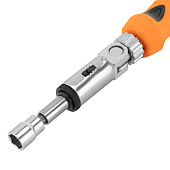 Отвертка реверсивная с шарниром, биты, торцевые головки, 18шт, Sparta Отвертка реверсивная с шарниром, биты, торцевые головки, 18шт, Sparta