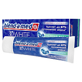  Зубная паста BLEND A MED 3D White Нежная мята 75мл 