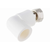 Угольник с накидной гайкой 20х1/2" PPR Угольник с накидной гайкой 20х1/2" PPR