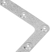  Уголок оконный 100х100х1,2мм, цинк, Сибртех 