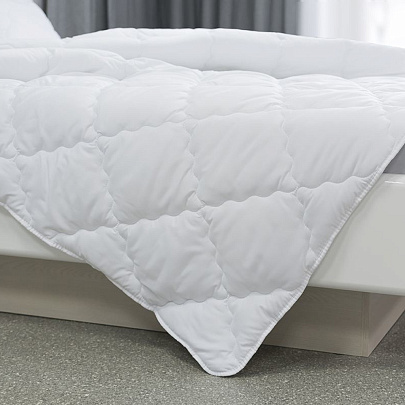  Одеяло 200х220 Бамбуковое волокно Comfort Белый 