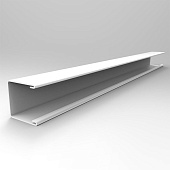 П-профиль алюминиевый Cesal 14х14х3000 белый матовый