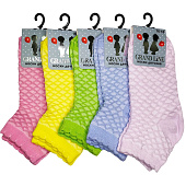  Носки детские GRAND LINE (Д-03, ажурный ромбик), р. 16-18 