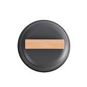 Банка для сыпучих продуктов, 1 л, графитовая, Local ANLAF-W7017-1B Банка для сыпучих продуктов, 1 л, графитовая, Local ANLAF-W7017-1B