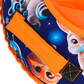 Тюбинг – ватрушка «Пушистики», диаметр чехла 70 см, синяя, оранжевая, Winter Star Тюбинг – ватрушка «Пушистики», диаметр чехла 70 см, синяя, оранжевая, Winter Star