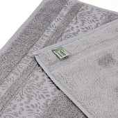 Полотенце 50х90 махровое DAMASK хлопок серый Полотенце 50х90 махровое DAMASK хлопок серый
