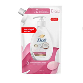 Мыло жидкое Дав Кокос и миндальное молочко запасной блок 500мл Мыло жидкое Дав Кокос и миндальное молочко запасной блок 500мл