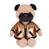 Мягкая игрушка Mopsy, Мопс Мопси в бомбере, 20 см, в коробке Мягкая игрушка Mopsy, Мопс Мопси в бомбере, 20 см, в коробке