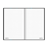  Блокнот А5 134х206мм, 80л, твердый, клетка, выборочный лак, STAFF, Triangles, 114421 