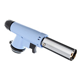 Горелка газовая ЧИНГИСХАН с пьезоподжигом, цанговый захват, широкое сопло, пластик, латунь 16 х 5,5 х 3,2см 116-028 Горелка газовая ЧИНГИСХАН с пьезоподжигом, цанговый захват, широкое сопло, пластик, латунь 16 х 5,5 х 3,2см 116-028